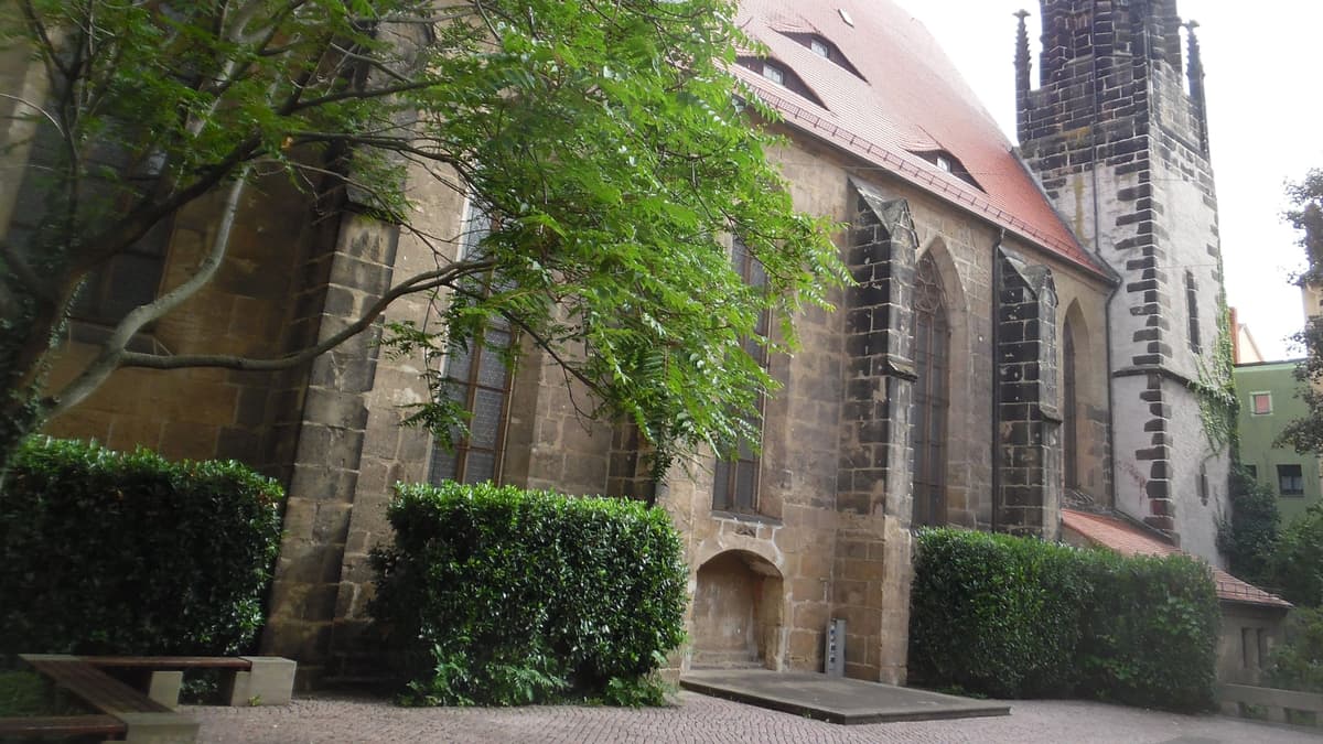 Klosterkirche St., Heinrich Ansicht Zollhof