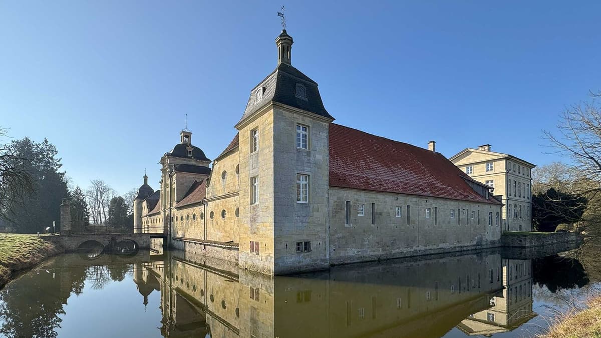Wasserschloss Haus Stapel