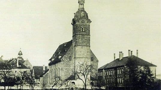 Stadtkirche Hersbruck mit Kgl. Amtsgericht