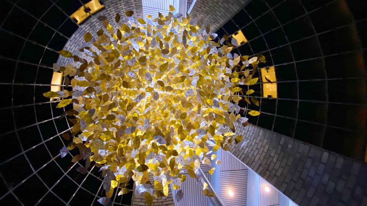 Kunstinstallation „Aufgehobensein“