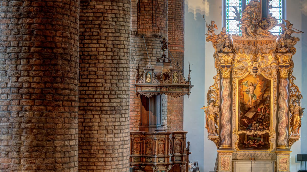 St. Nikolai: Blick zum Altar