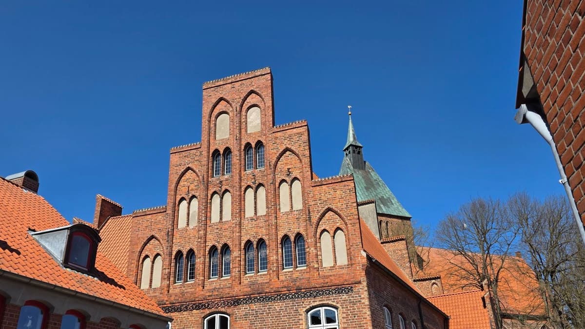 Treppengiebel an der Südseite