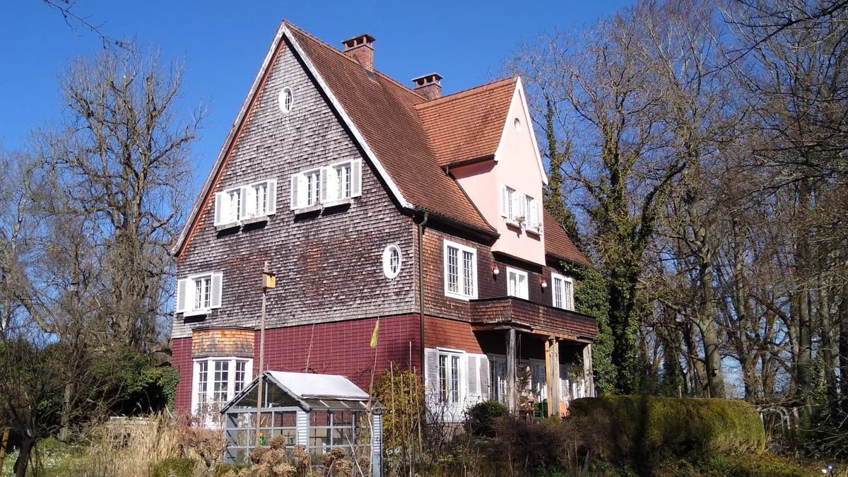 Blick auf die Südfassade