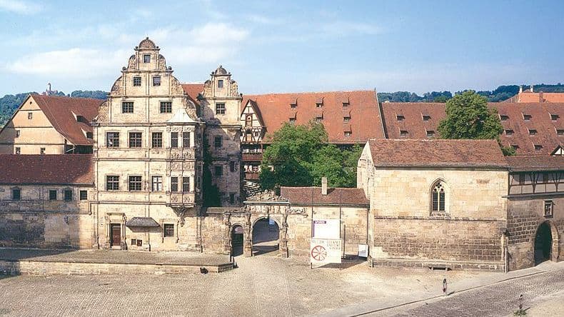Alte Hofhaltung Bamberg vom Domplatz