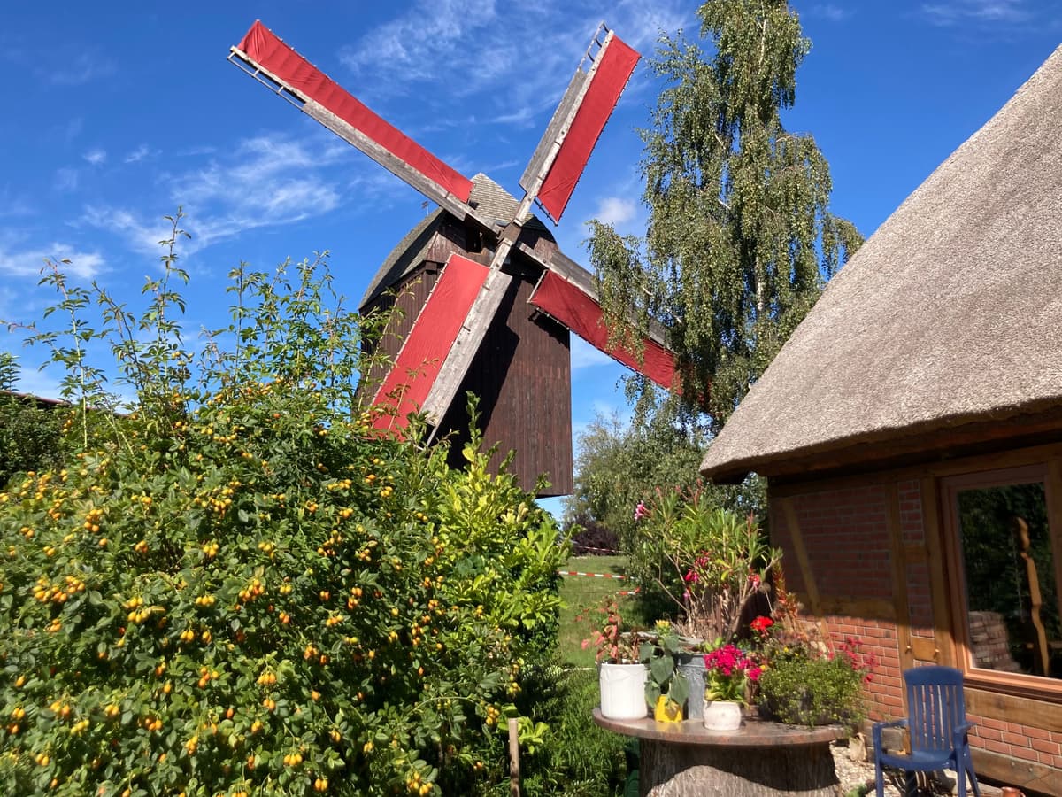 Die Eldenaer Bockwindmühle