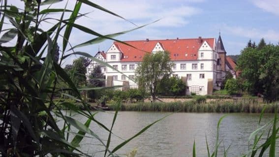 Schloss Henneckenrode Teichansicht