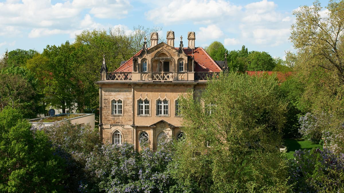Hist. Waldschlößchen Luftbild