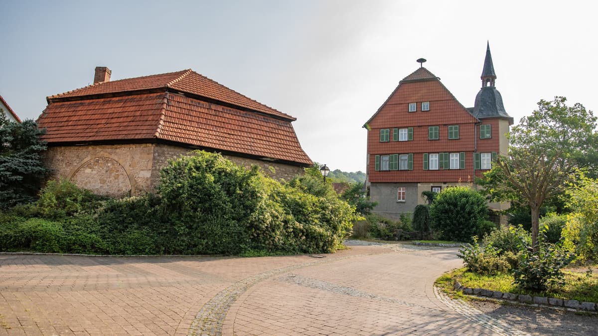 Torhaus und Schloss Stedtfeld