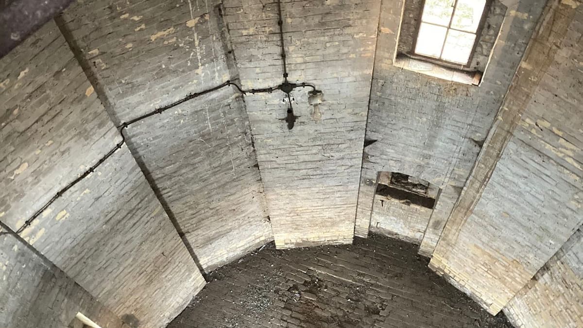 Der Wasserturm von innen