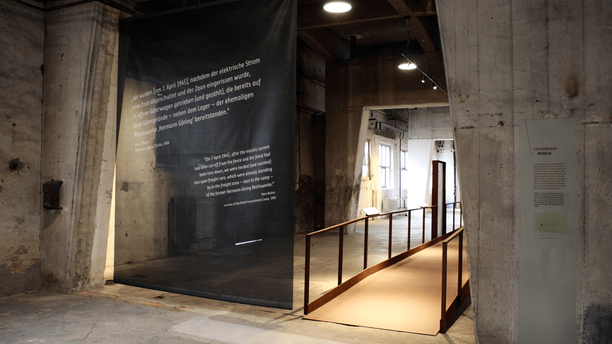 Dauerausstellung Gedenkstätte KZ Drütte