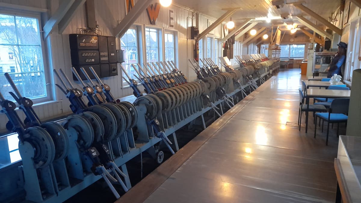 Innenansicht Stellwerk Lpf in Lehrte