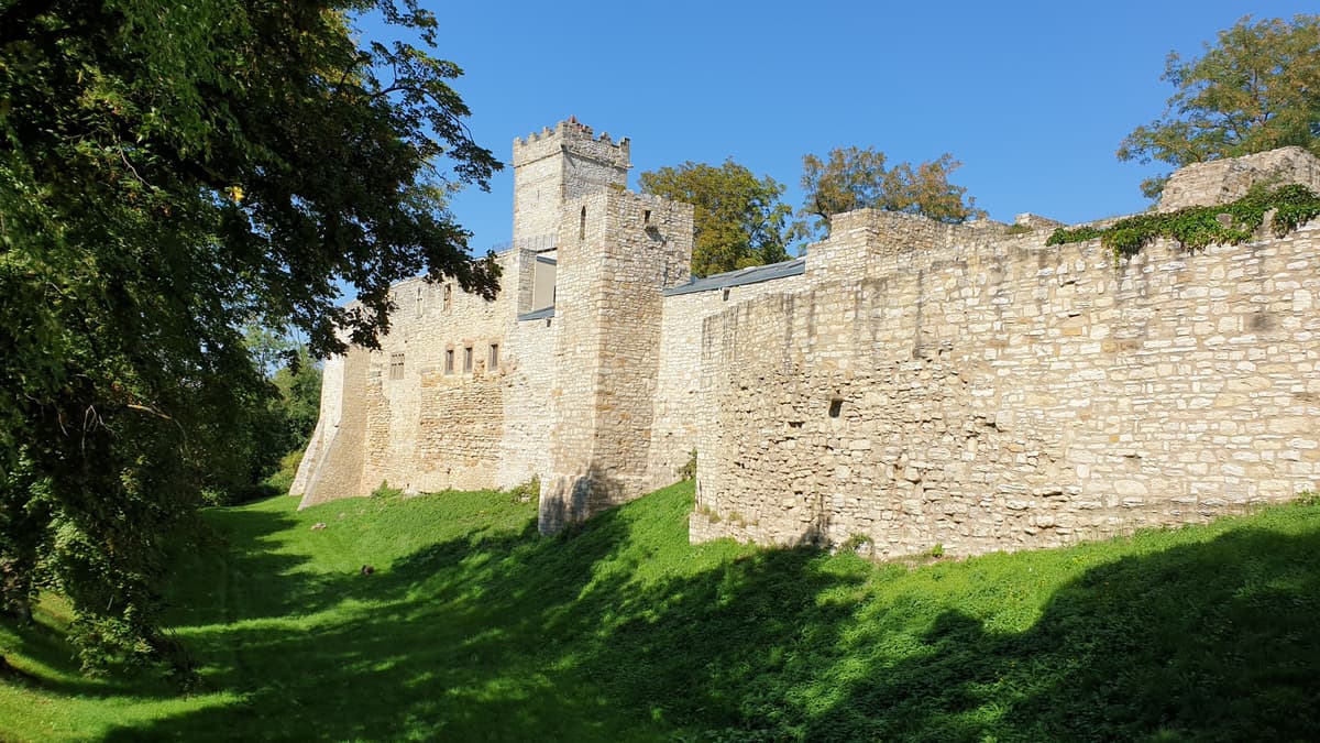 Außenansicht der Eckartsburg
