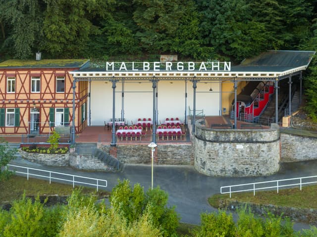 Talstation der Malbergbahn