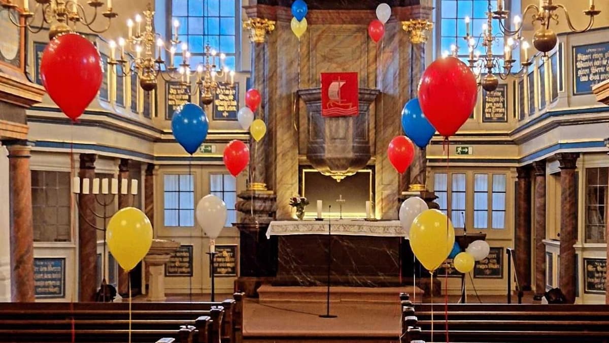 Hauptkirche bunt