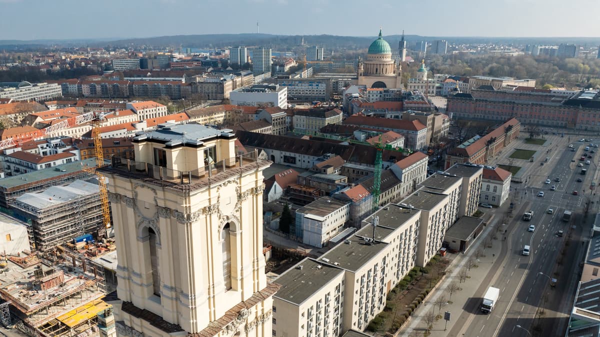 Drohnenfoto Turm