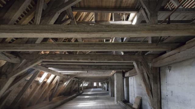 Herzogskasten – Dachstuhl