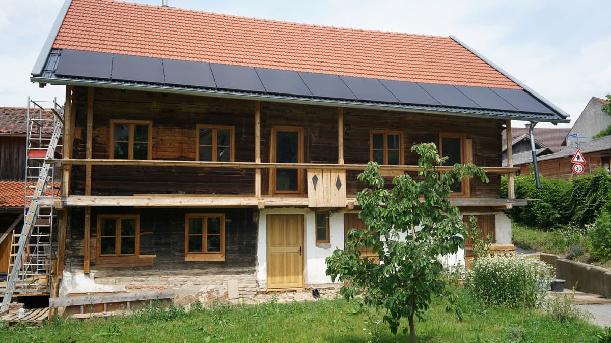 Bauernhaus in Usterling – Südseite