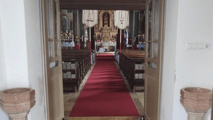 Blick in die Kirche