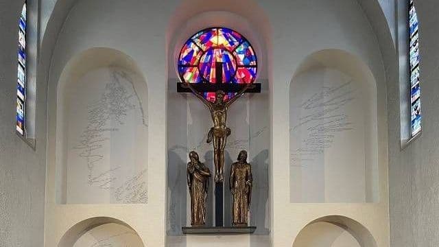 Kirche Heilig Kreuz Grötzingen, Chorraum