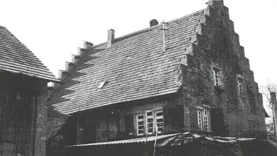 Staffelgiebelhaus damals