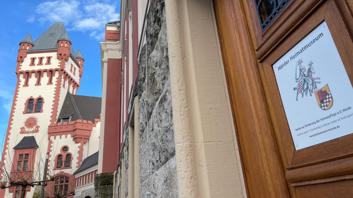 Das Hörder Heimatmuseum nutzt Räumlichkeiten in der Hörder Burg