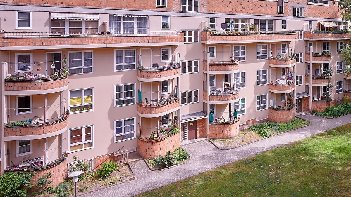 Ringsiedlung Siemensstadt, Bauteil von Hugo Häring, 1930