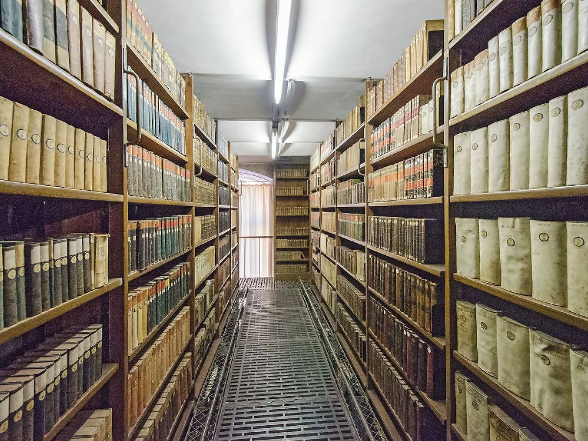 Alte Bibliothek, Magazin