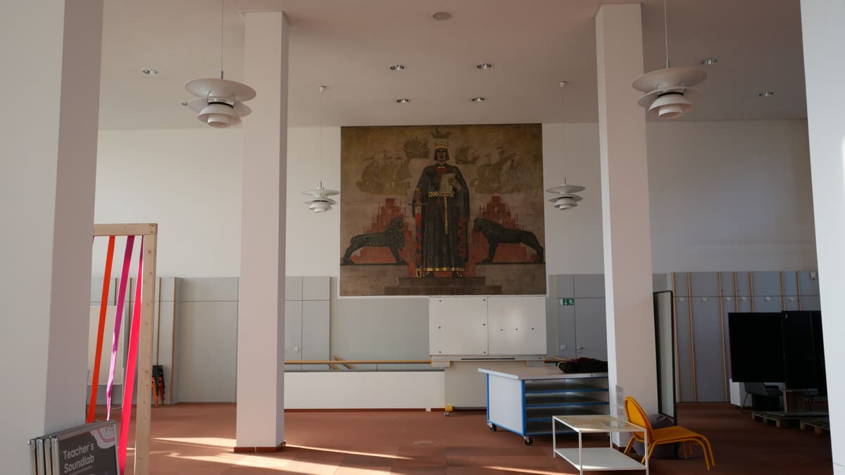 Ehem. Landeszentralbank Lübeck, Schalterhalle
