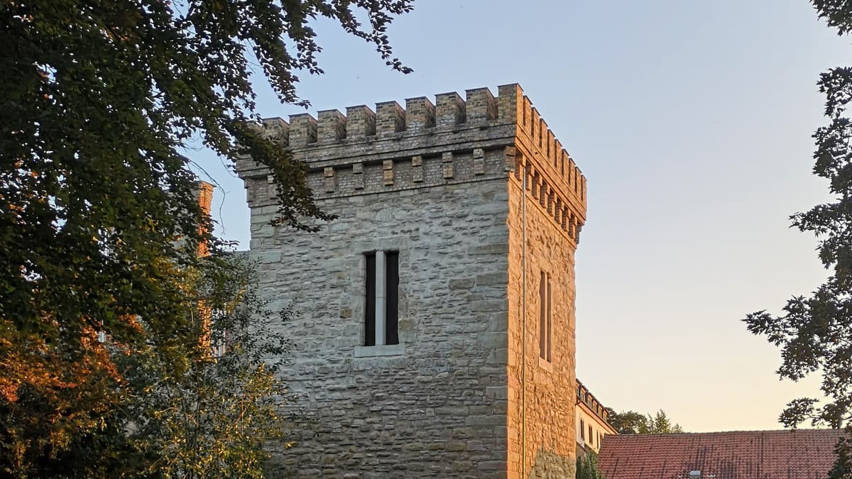 Ansicht vom Schlossgraben