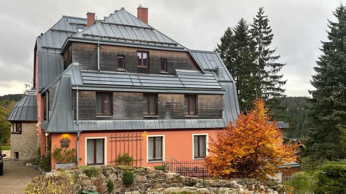 Fassade Spitzbergbaude