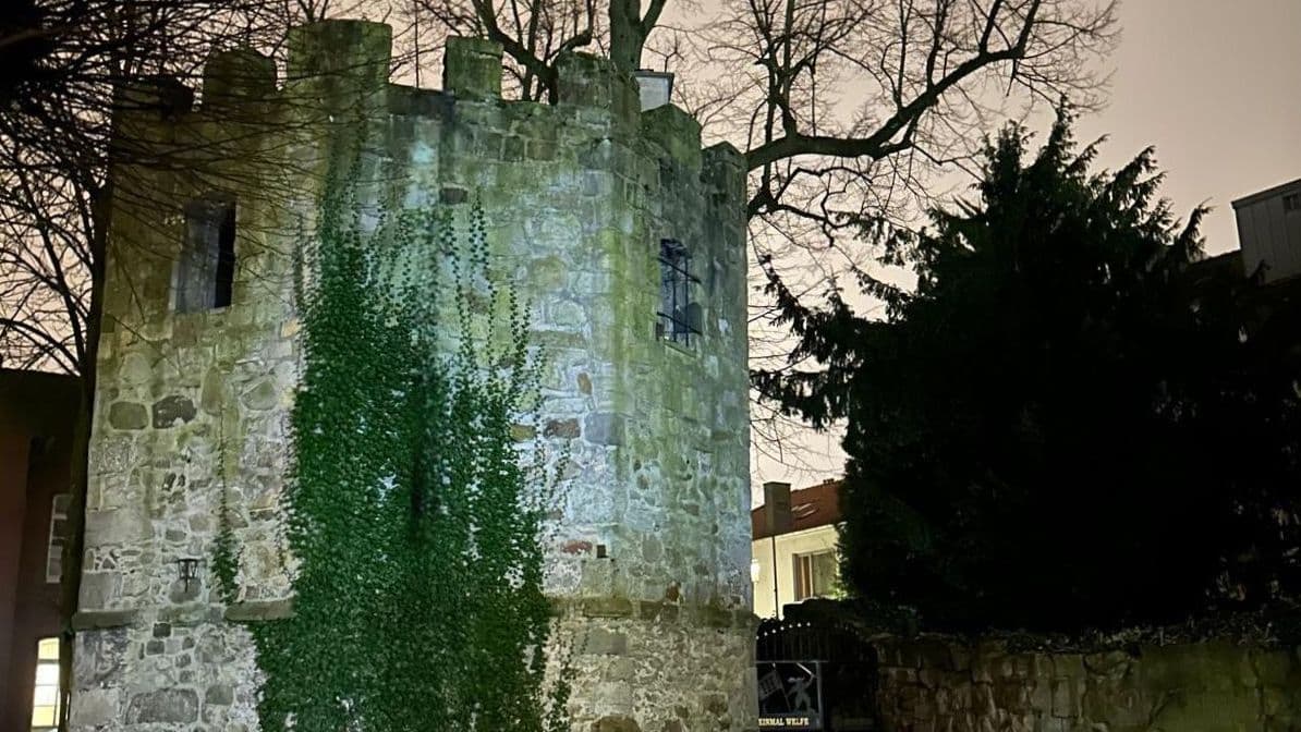 Pulverturm am Abend