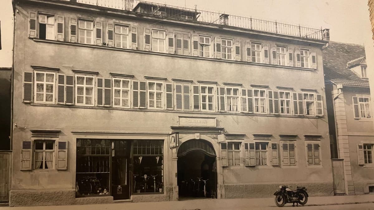Historische Ansicht Jommelli-Haus