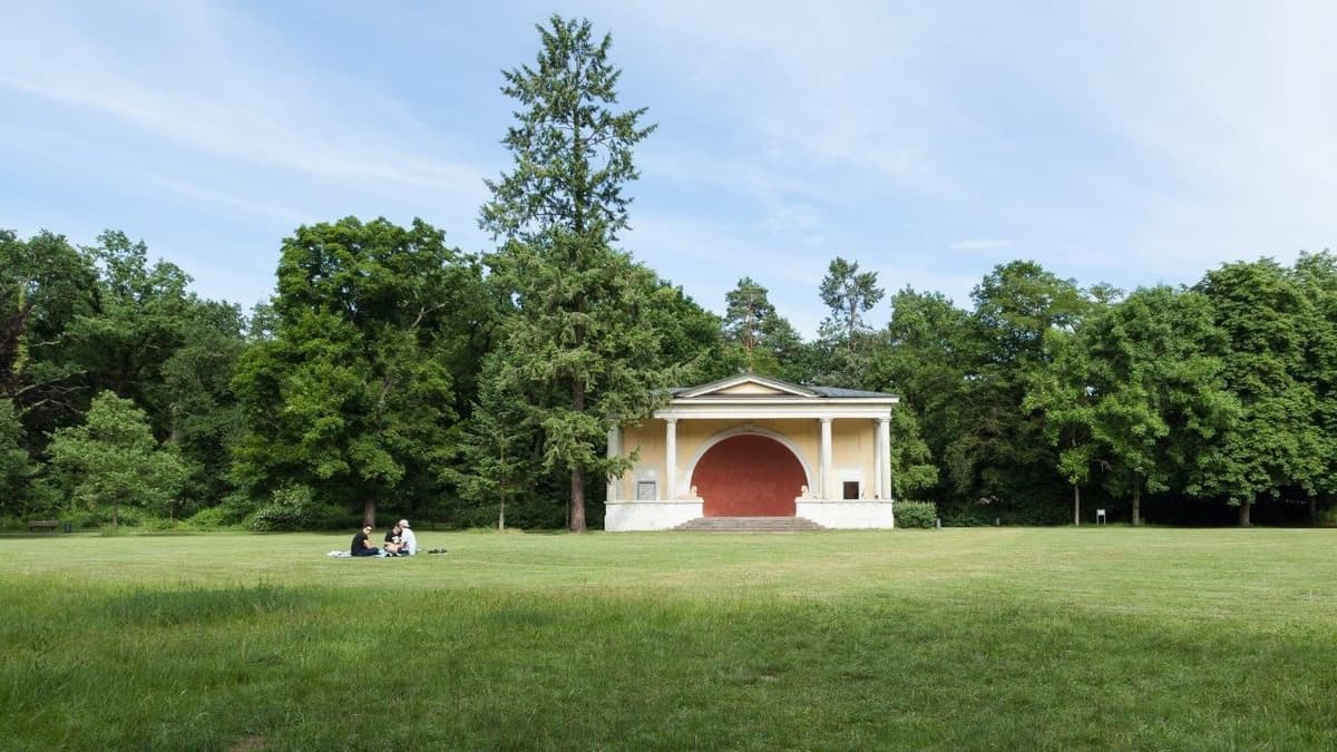 Der Musikpavillon im Bamberger Hain