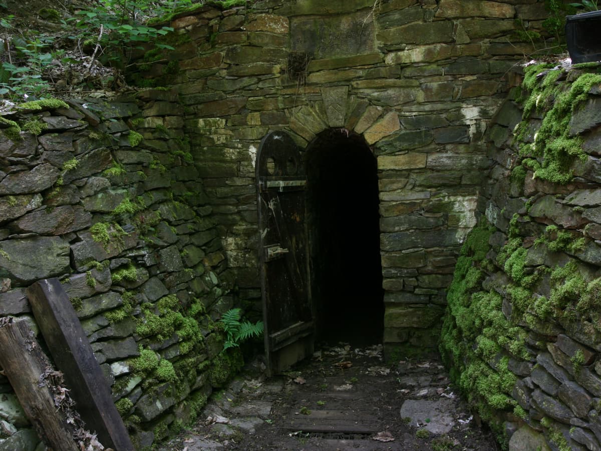 Mundloch vom Tiefe Anweisung Gottes Stolln