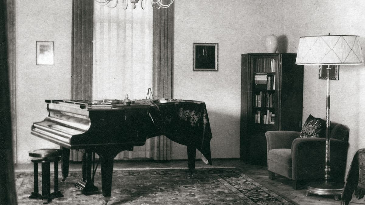Musikzimmer 1949