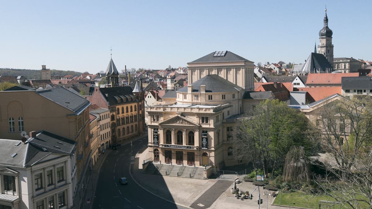 Außenansicht Theater Altenburg
