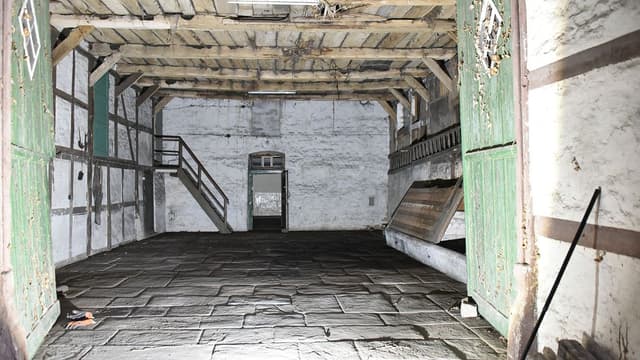 Ehem. Humannshof – Niederdeutsches Hallenhaus (um 1849)