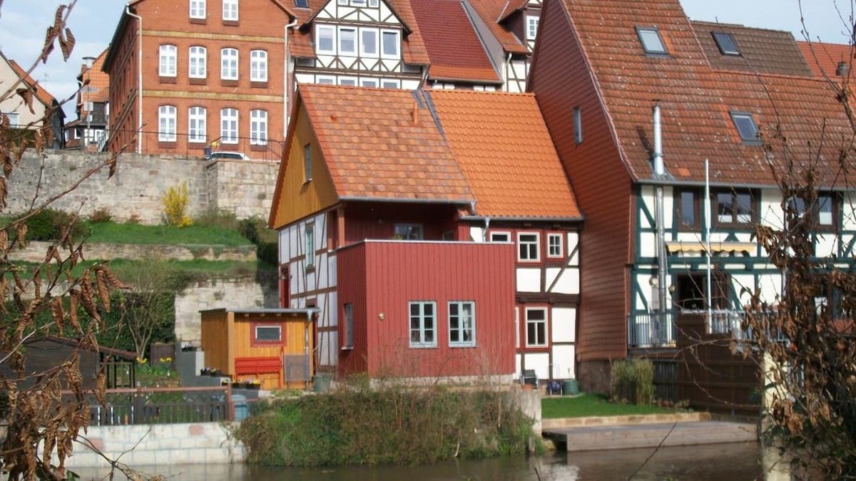 Fischerstad 19 Blick von der Werra