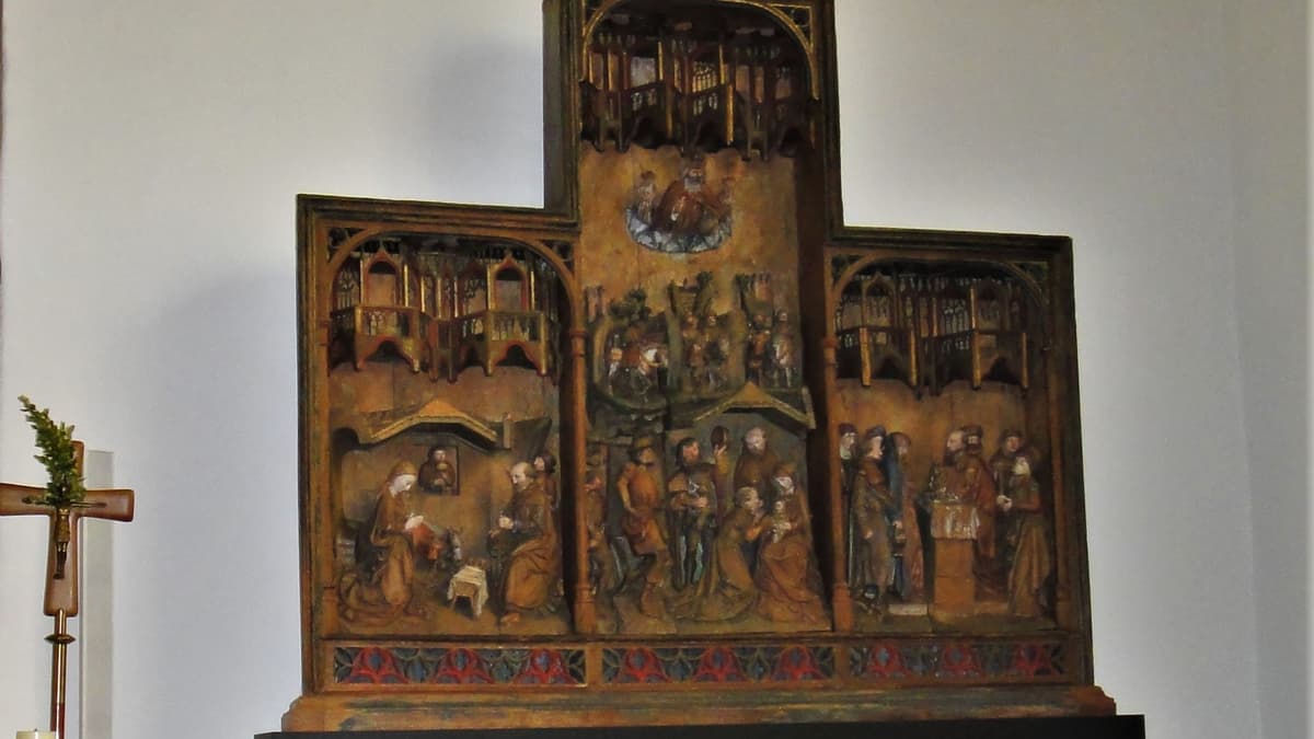 Brüsseler Retabel in der Schleckheimer Kapelle