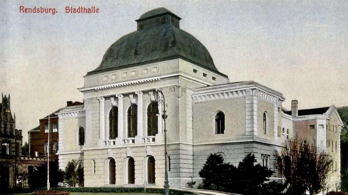 Stadthalle, nach Renovierung 1928
