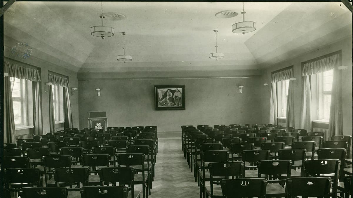 Vortragssaal im Lessinghaus