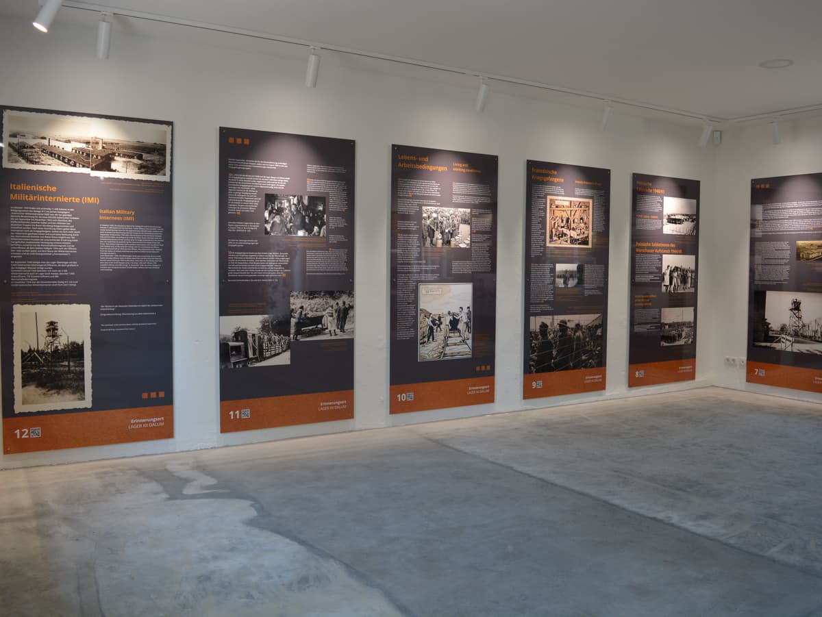 Ausstellung im Lager XII Dalum