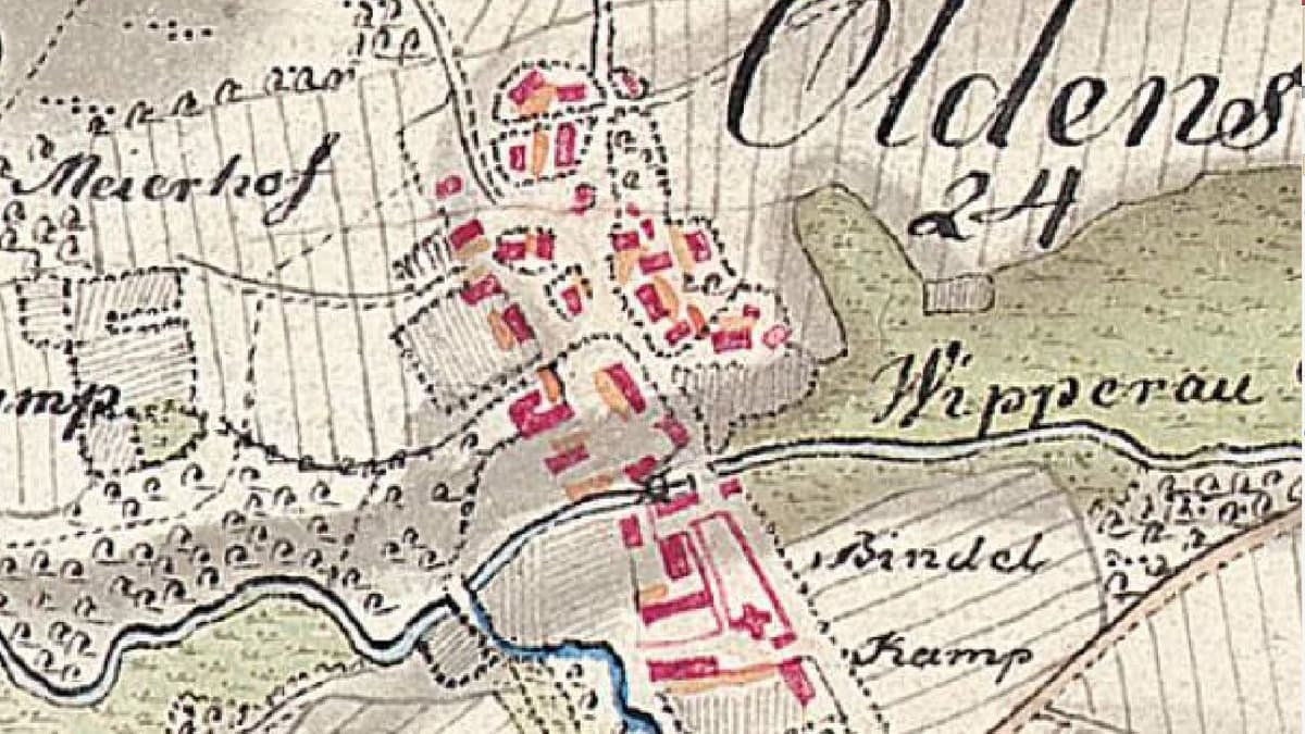 Oldenstadt um 1750