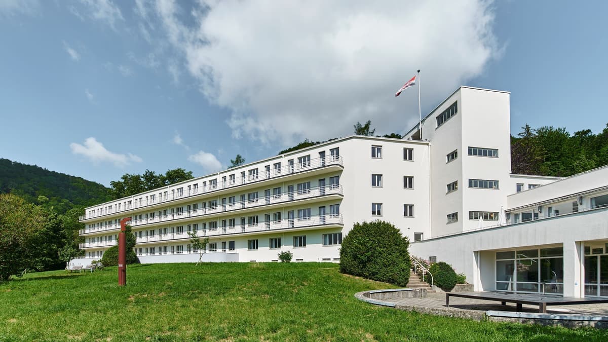 Haus auf der Alb, Außenansicht Garten