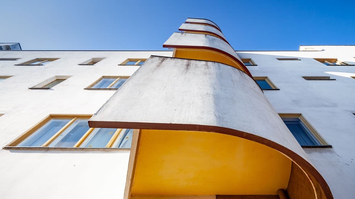Rinsiedlung Siemensstadt, Bauteil von Hans Scharoun (Detail), 1930