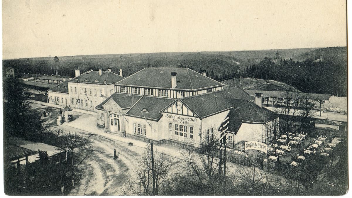 Bahnhof Klotzsche-Königswald um 1915