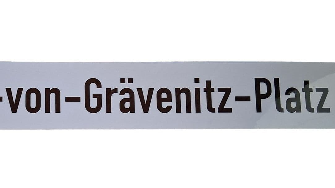 Platzschild