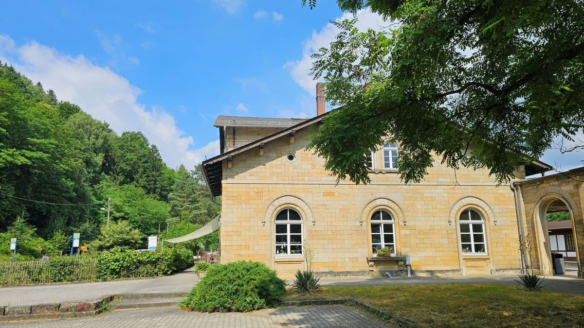 Bahnhof Krippen Seitengebäude