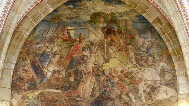 Die „Rethelfresken“ im Krönungssaal des Rathauses