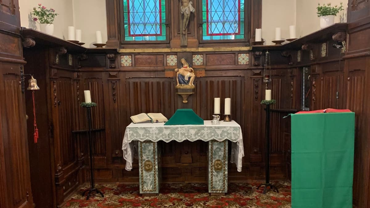 Kapelle Rangsdorf - Altarraum